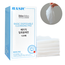 ibbo&이뽀 베이직 일회용해면 L 120매, 2개, 120매입