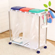 민트딜 홈사랑 분리수거함 3단
