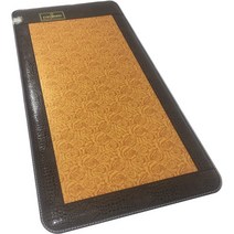 부강 프리미엄 황토숯 온열매트, 크로커브라운로즈(더블)