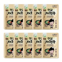 간편 냉동 재첩국 하동 섬진강 제첩살 제첩국, 재첩국 500g X 10팩