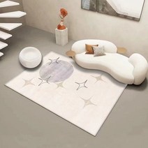 사각 특대형 극세사 소형 카페트 먼지없는 유니크 러그 수입 북유럽