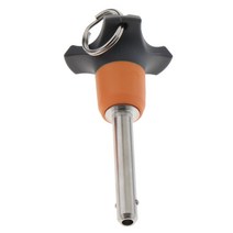 GHSHOP 링 핸들이 있는 1/4 인치 볼 잠금 핀 탑아웃 유형; 자료: 스테인리스, 30mm, 설명, 스테인레스 스틸