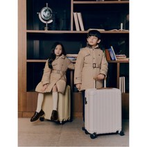 [빈폴키즈] 베이지 여아 트렌치 다운 코트 (BI2939G02A)
