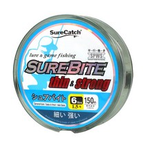 슈어캐치 슈어바이트 스트롱 모노라인(150m), 10LB(2.5호)