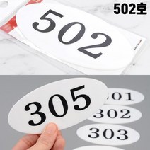 현관문 호실판 아파트 빌라 502호 호수명패 아파트호수판 병원호실 대문문패