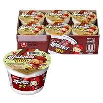 [성실한오피스] 농심 컵라면 6입 짜장범벅 70G X 2상자 아이들이 좋아하는 컵라면 간식 묶음