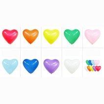스드메 웨딩 파티 풍선 하트풍선 100p 풍선만들기 셀프웨딩 백일풍선 베이비샤워 생파, 옐로우