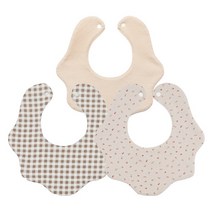 아바마 아기 블링 턱받이 3종세트, C세트, 1세트