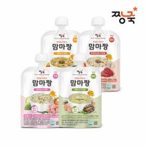 짱죽 [짱죽] 짜먹는 이유식. 맛있는 맘마짱_스파우트형, 한우버섯불고기진밥(10개월부터)(A804)