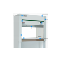 크린벤치 무균작업대 실험실 정화 배양 연구, 스틸 우드 SW-CJ-1D 수직 급기