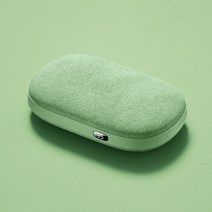 PYHO 충전식 보조배터리 USB 손난로 휴대용 대용량 양면발열 미니 핫팩, 라이트 그린, 6000mAh(최대6시간사용)