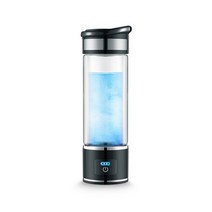 수소생성기 충전식 풍부한 수소 물 생성기 컵 전기 분해 알칼리성 제조 업체 항산화 Ionizer 병, WHITE