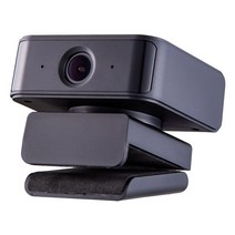 줌 웹캠 데스크탑 카메라 스터디 캠 화상 4k 컴퓨터 방송 수업 elecpow 1080p 풀 HD 마이크 포함 usb 360° 자동 추적 얼굴 미니 webcamera for, 협력사, 검은 색