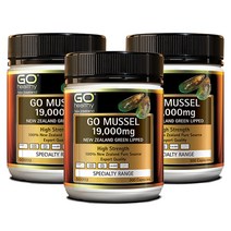 고헬씨 뉴질랜드 초록입홍합 그린머슬 고함량 19000mg 300캡슐, 300정, 3개
