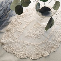 디망쉬 레이스 테이블 매트, 색상, 테이블보 사이즈