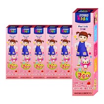2080 키즈 2스텝 치약 딸기향 75g(3세~5세) X 6개, 80g