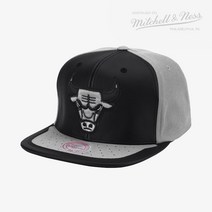 ・MITCHELL&NESS｜NBA Day One Snapback Bulls/ 미첼 앤드니스/데이 원 스냅 불스/블랙x그레이 #