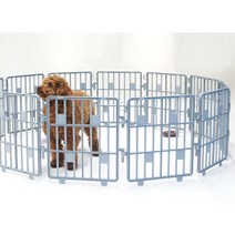 새끼강아지 울타리 플라스틱 소형 12P 철조망 펜스 가림막 철망 반려견