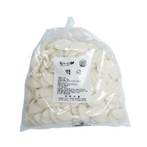 참미소 떡국 떡국떡1kg (국산쌀) 벌크포장 2개입, 2개