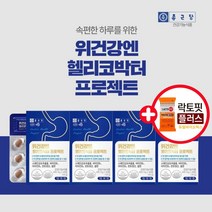속편한 속쓰림 위 점막 위벽 위장 위건강 관리 상복부 복부팽만감 속쓰릴때 에 좋은 프리미엄 헬리코박터 영양제 보호제, 4BOX(4개월분)