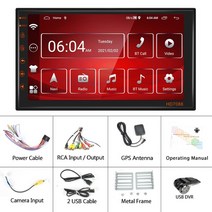 안드로이드올인원 안드로이드오토 leekooluu car Intelligent 2 din, DVR로