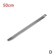 타이어탈착기 지게차 오토바이 타이어주걱 1pcs 40cm 50cm 사이클링 스틸 스푼 철 림 오프너 레버 체인저 수리 도구 자전거 자동차, 50cm 실버