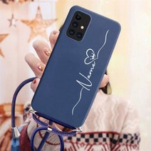맞춤형 이름 텍스트 케이스 샤오미 레드미 노트 8 9 10 7 프로 9S 9A 9C 8T 10C 12C 10A 스타 랜야드 커버 436925, For Redmi 10 (4G), M1-Rope blue_Custom Name