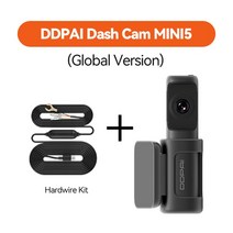 자동차멀티미디어플레이어 자동차카메라거치대블랙박스 자동차4채널모니터삼각대후방카메라엑스비전DDPAI-, 02 DDPAI mini5 Hw kit_01 64G