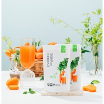 친환경 구좌향당근주스 2box (120g x 20팩)