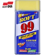 진실한 SOFT99 워터왁스 자동차폴리싱 왁킹 칠면 자동차왁스, T01-530ml, 1개
