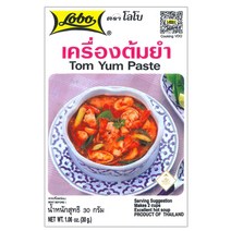 로보 똠양 페이스트 30g / 태국 요리 소스 TOM YUM PASTE 똠얌