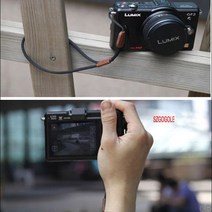 후지 X100TX100SX30X70 카메라 스트랩 진피 X100V 손목 스트랩 스트랩 적용XQ1, 블랙