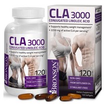 Bronson 브론슨 공액 리놀렌산 CLA 120정, 1개