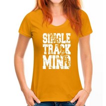 픽시 자전거 가벼운 산악 자전거 티셔츠 남성용 싱글 트랙 마인드 Mtb 선물, 11 WoMen Ginger_04 M
