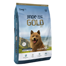 도그랑 강아지 진도 골드 전연령 건식사료, 7개, 15kg, 닭