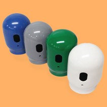 고압가스안전캡 고압가스캡 산소캡 가스용기캡 마개, 회색