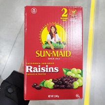 SUNMAID 건포도 1.02kg x 2, 단품