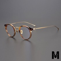 초경량 초간지 티타늄으로 만든 레트로 안경테 NO89