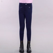 어린이 승마복 여름 주니어 승마 바지 여성용 남성용 승마장비 승마바지 대차마복 내마모성, 150, 네이비