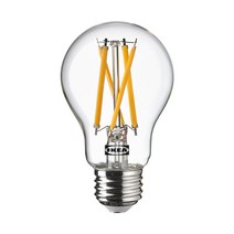 이케아 SOLHETTA 솔헤타 LED 전구 E26 470 루멘조명스탠드따뜻한색램프인테리어, 구형 투명_704.986.66