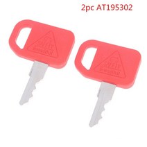콤바인 농기계 농산물재배기 트랙터1/2/3/5Pc 용 John Deere 트랙터 점화 키 OEM RE183935 RE43492 모델 61, 02 as pic