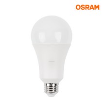 오스람 LED 전구 18W E26 주광색 전구색 주백색, 18W-주백색_아이보리빛