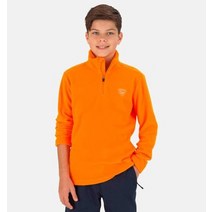 22로시놀 주니어 스키복 BOY 1/2 ZIP FLEECE MANGO