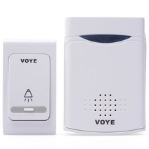이베이 V006B2 무선 초인종 스마트 가정용 초인종 호출기, V006B