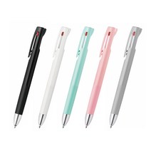 제브라 블렌 3색볼펜 블렌3C 0.5 0.7 필기 진동 제어 볼펜, 그레이/0.5mm