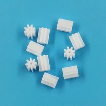 웜기어 베벨기어 저속모터 감속기 8T 0.8A 0.4M 피니언 기어 톱니 직경 4mm 모터 메인 샤프트 중공 컵 장난, 01 8 Teeth_01 0.77mm
