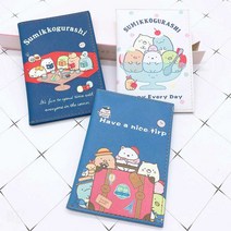 귀여운케이스 캐릭터 여권케이스 가족 여권커버 지갑, 책을 읽다