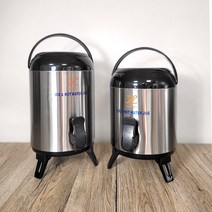 필하이 보온보냉물통 스테인레스 워터저그 B타입 3L(실용량 2.8L)/4L(실용량 3.8L), 3L