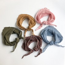 당일출고!! 1+1 면스카프 목수건 여름 여성 여자 레이스 목스카프 자수 봄 가을 간절기 미니 삼각 작은 짧은 쁘띠 국내산 엄마