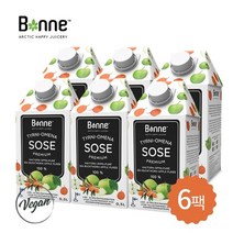 [본네] 프리미엄 씨벅톤애플 퓨레 주스 500ml 6개입, 6개, 상세 설명 참조